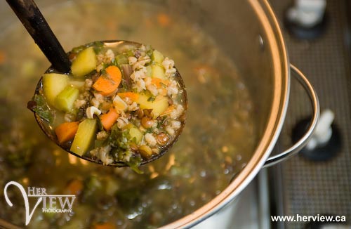 Barley Lentil Soup Recipe