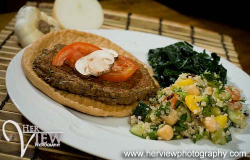 Ultimate Lentil Vegetable Burger